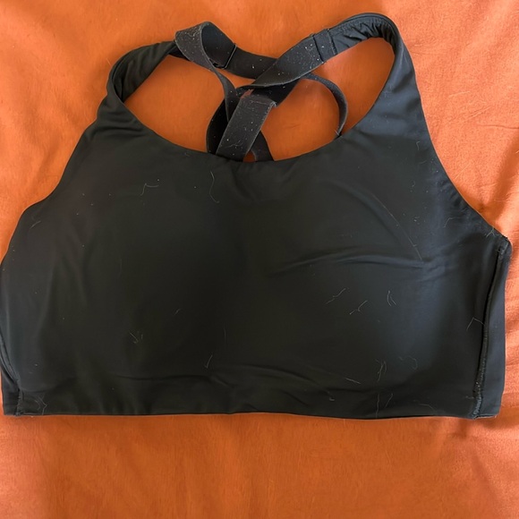 Lululemon Energy Bra High Support, Black, 36D - Picture 1 of 5